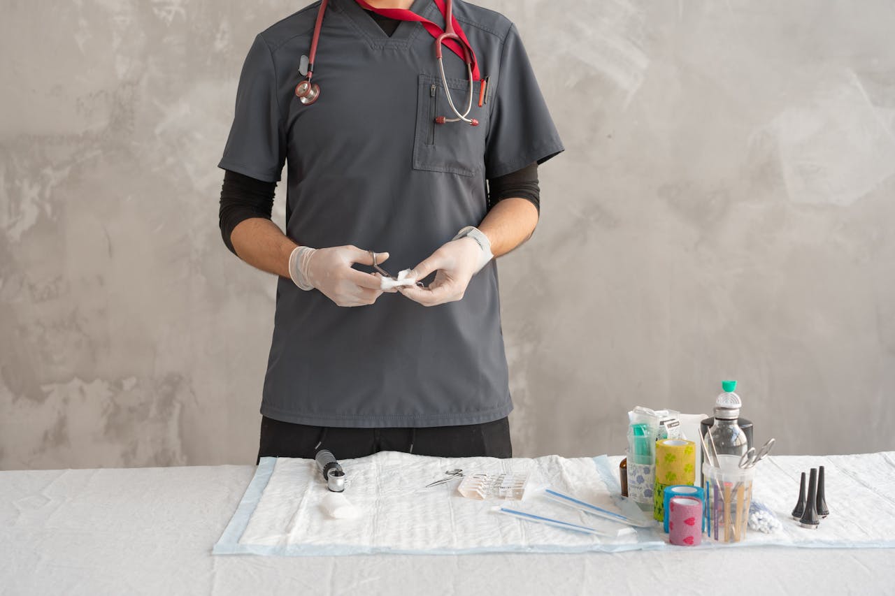 Preparación de herramientas médicas